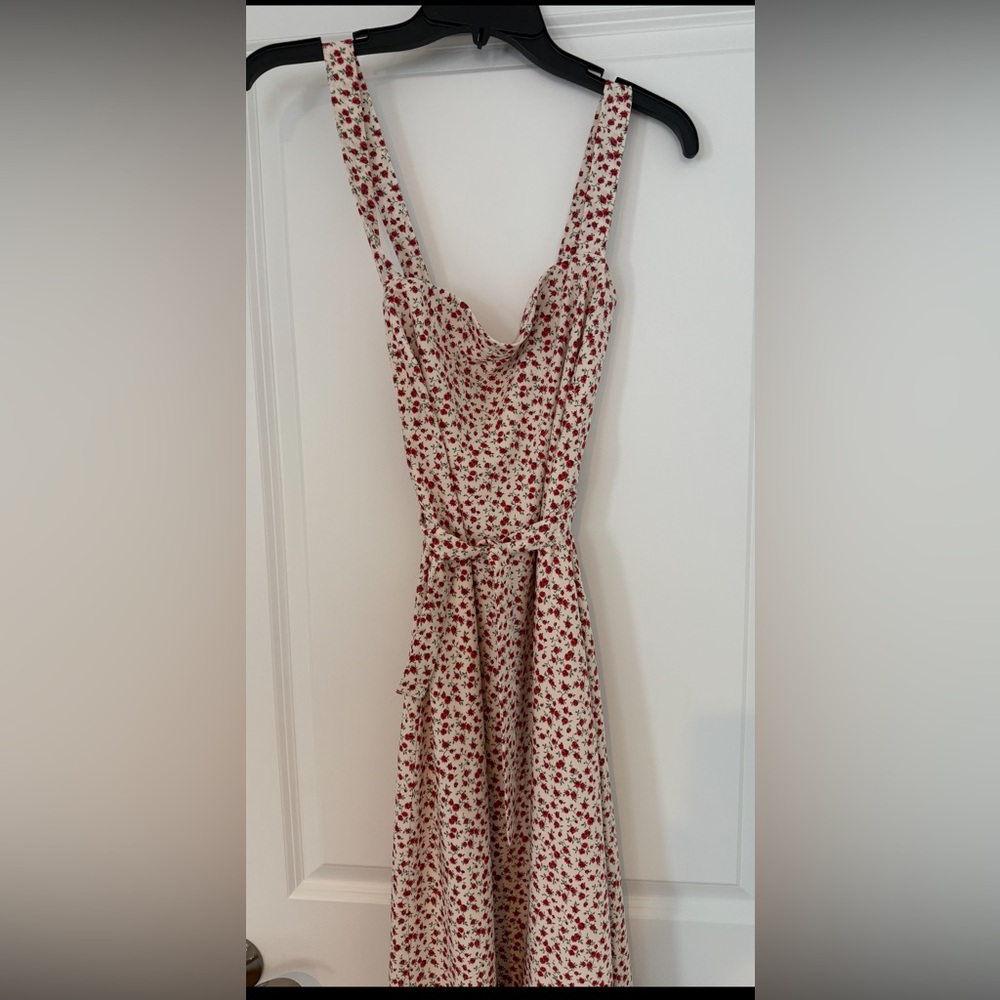 Abercrombie dress rose petals